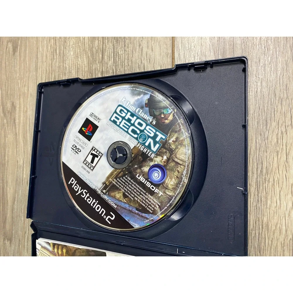 Tom Clancys Ghost Recon Advanced‎ Warfighter Sony PlayStation 2 PS2 SLUS-21422